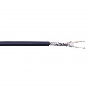TASKER C128 Black - Bal. mic/audio cable, round: 2x0,35mm